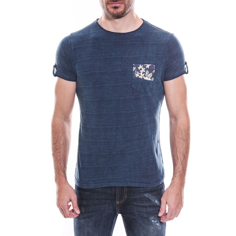 T-shirt col rond manches courtes pur coton KJ MELYSA